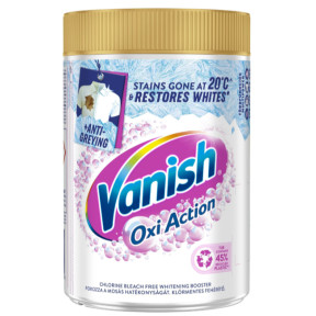 Засіб для видалення плям Vanish Oxi Action Кришталева білизна, 625 г